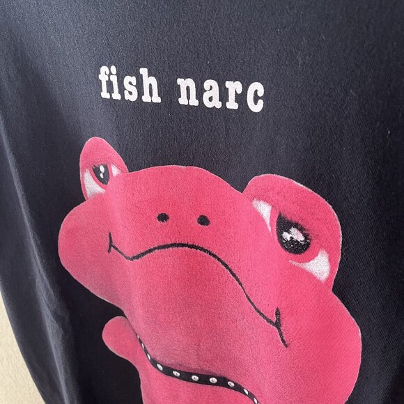 Fish Narc Gothboiclique Pink Frog T-shirt XL - Picture 2 of 5